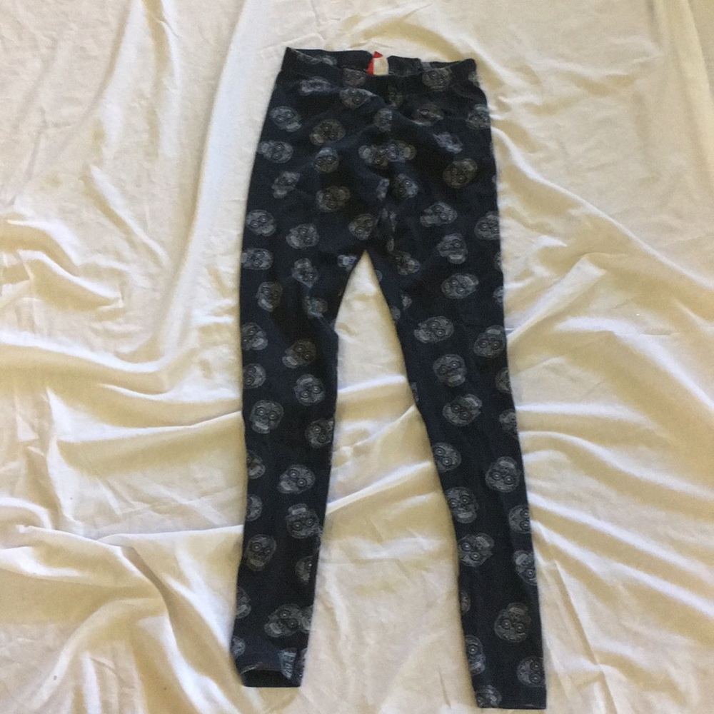 Skull leggings women’s small